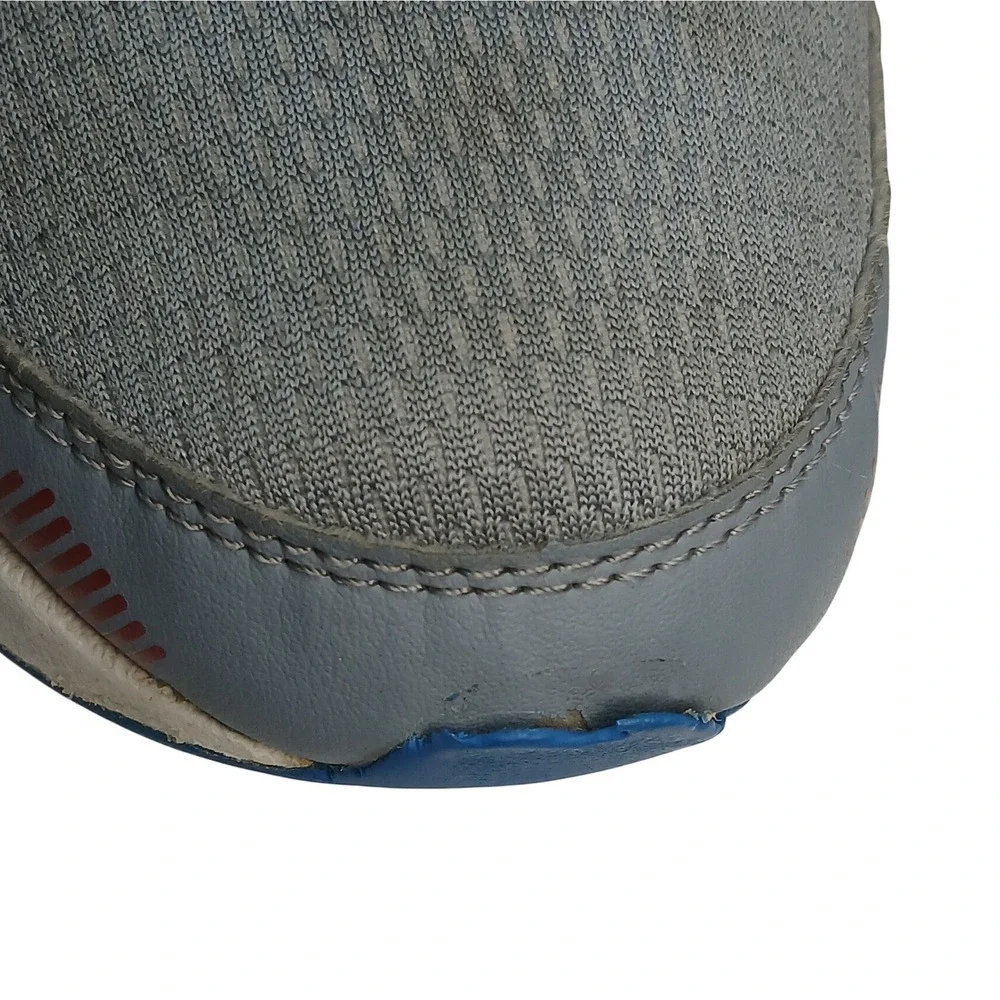 New Balance 545 Running Shoes Boys 3.5 Grey Blue Red GK545GR1 DynaSoft Sneakers